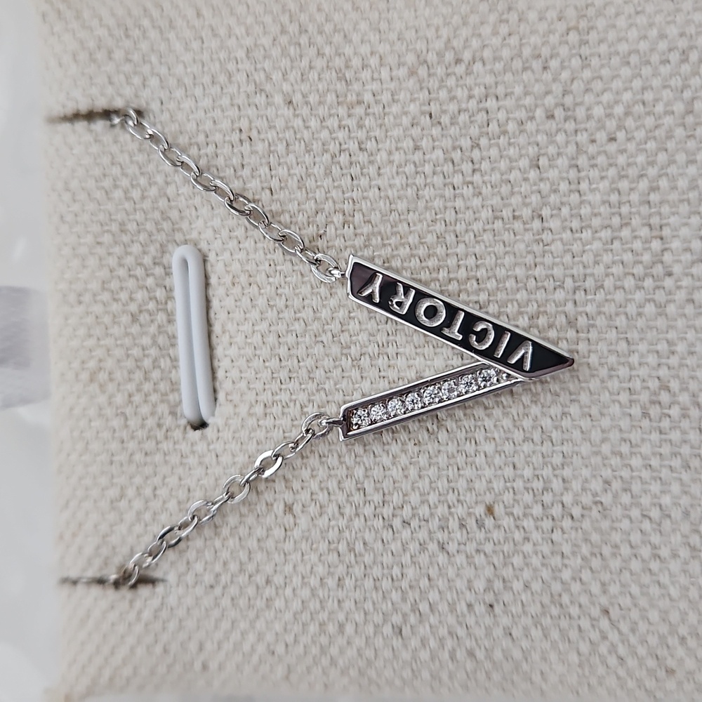 Victory Moissanite Necklace